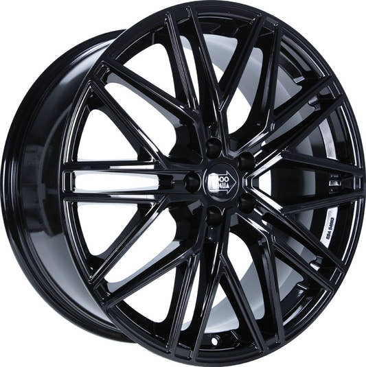 1000 Miglia MM1023 gloss black 8x19 ET33 - LK5/110 ML65.1