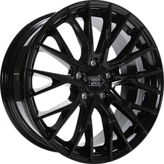 1000 Miglia MM1009 gloss black Alufelge 8x18 Zoll ET40 LK 5x108 ML72.2