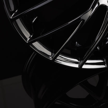 1000 Miglia MM1009 gloss black Alufelge 8x18 Zoll ET45 LK 5x114.3 ML79.5 – Bild 6