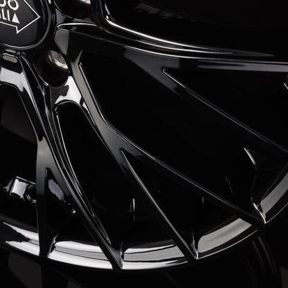 1000 Miglia MM1009 gloss black Alufelge 8x18 Zoll ET45 LK 5x114.3 ML79.5 – Bild 7