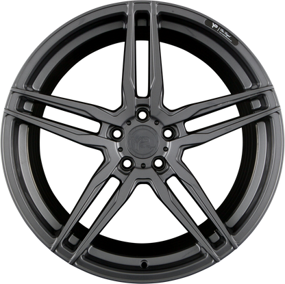 Yido Performance YP-FF1 Gloss Gun Metal Alufelge 9.5x19 Zoll ET35 LK 5x112 ML66.6