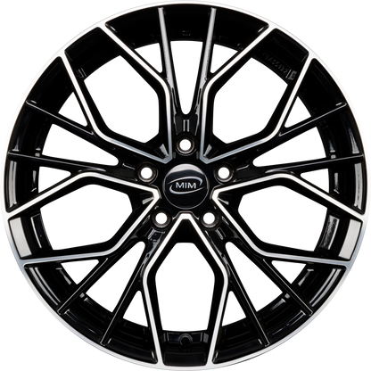 MIM Anky Black Mirror Alufelge 8x19 Zoll ET40 LK 5x114.3 ML73.1