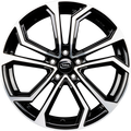 MIM Esis Black Mirror Alufelge 6.5x16 Zoll ET45 LK 5x108 ML73.1