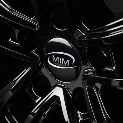 MIM Esis Black Glossy Alufelge 7.5x17 Zoll ET40 LK 5x114.3 ML73.1 – Bild 3