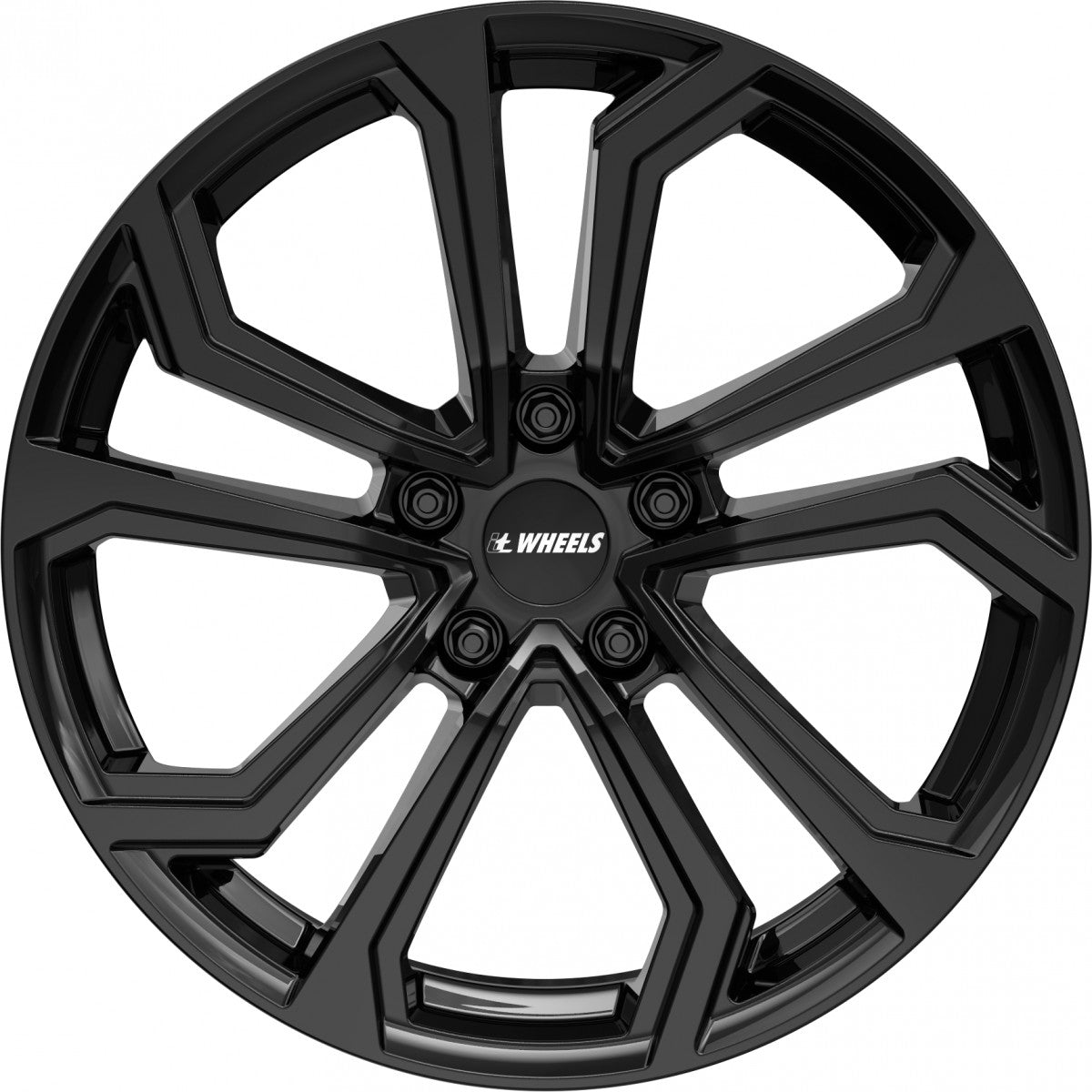 itWheels Ella gloss black Alufelge 8x18 Zoll ET40 LK 5x114.3 ML73.1 – Bild 2