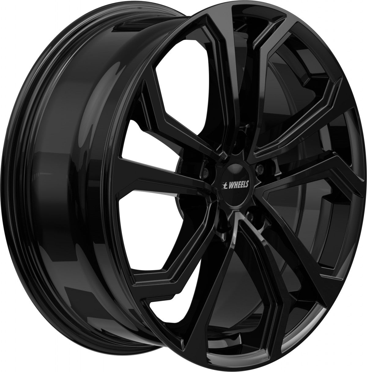 itWheels Ella gloss black Alufelge 8x18 Zoll ET40 LK 5x114.3 ML73.1 – Bild 4