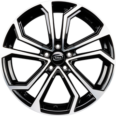 MIM Esis Black Mirror Alufelge 8x18 Zoll ET40 LK 5x114.3 ML73.1
