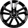 MIM Esis Black Glossy Alufelge 7.5x17 Zoll ET45 LK 5x112 ML57.1