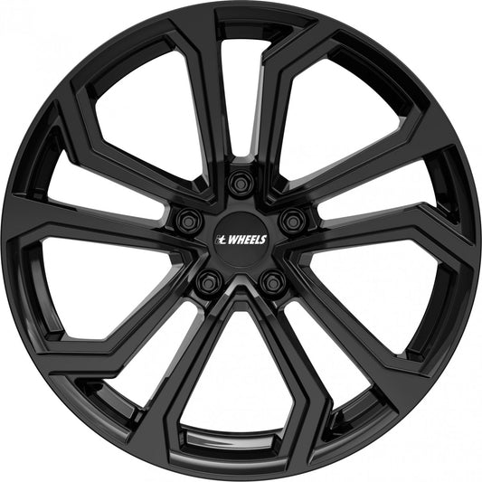 itWheels Ella gloss black Alufelge 7.5x17 Zoll ET45 LK 5x112 ML57.1 – Bild 2