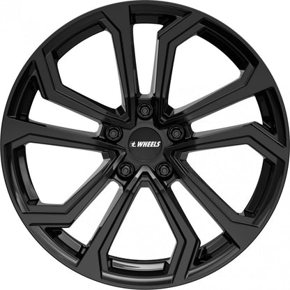 itWheels Ella gloss black Alufelge 7.5x17 Zoll ET45 LK 5x112 ML66.5 – Bild 2