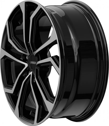 itWheels Ella gloss black polished Alufelge 7.5x17 Zoll ET45 LK 5x112 ML66.5 – Bild 10