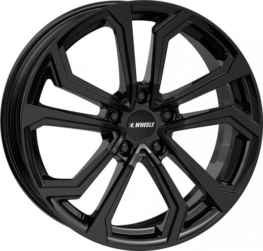 itWheels Ella gloss black Alufelge 6.5x16 Zoll ET35 LK 5x112 ML66.5