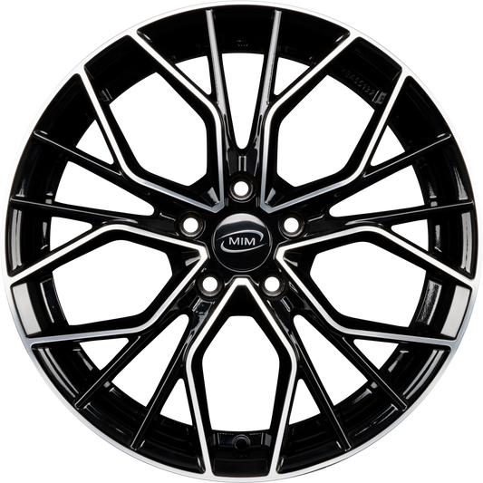 MIM Anky Black Mirror Alufelge 8.5x20 Zoll ET45 LK 5x112 ML66.6