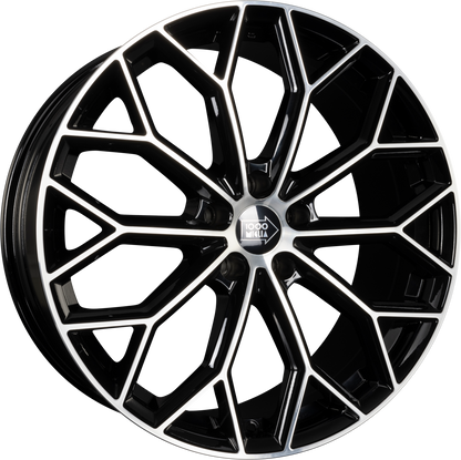 1000 Miglia MM1030 gloss black polished Alufelge 8x19 Zoll ET45 LK 5x112 ML66.5 – Bild 4