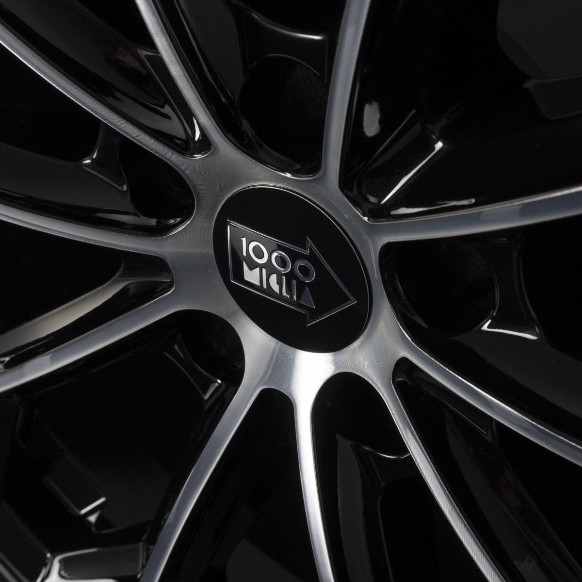 1000 Miglia MM1030 gloss black polished Alufelge 8x19 Zoll ET45 LK 5x112 ML66.5 – Bild 5