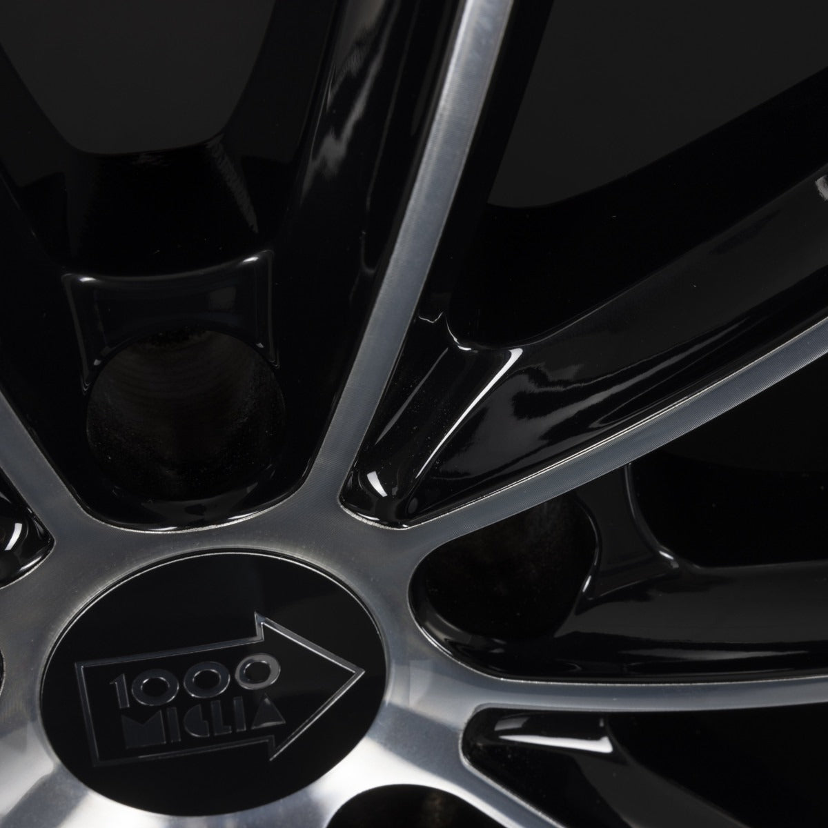 1000 Miglia MM1030 gloss black polished Alufelge 8x19 Zoll ET45 LK 5x112 ML66.5 – Bild 6