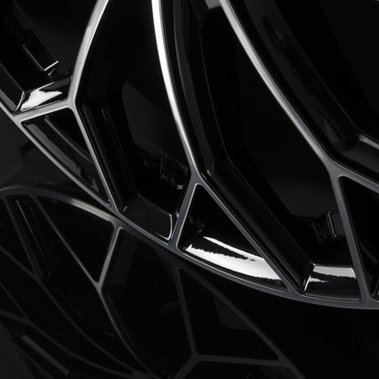 1000 Miglia MM1030 gloss black polished Alufelge 8x19 Zoll ET45 LK 5x112 ML66.5 – Bild 7