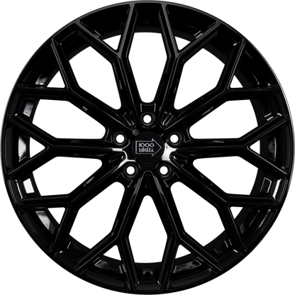 1000 Miglia MM1030 gloss black Alufelge 8.5x20 Zoll ET35 LK 5x112 ML66.5 – Bild 3