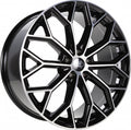 1000 Miglia MM1030 gloss black polished Alufelge 8.5x20 Zoll ET45 LK 5x112 ML66.5