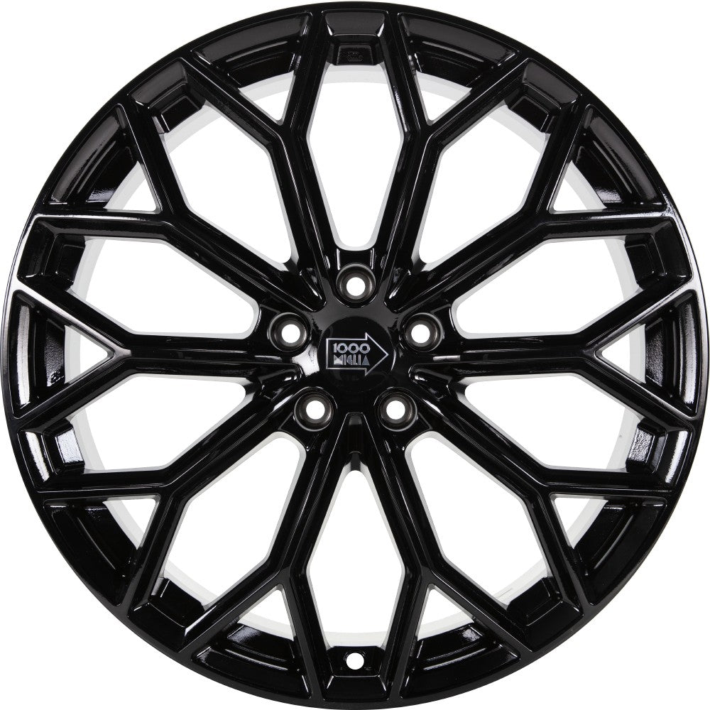 1000 Miglia MM1030 gloss black 8x18 ET45 - LK5/114.3 ML73.1