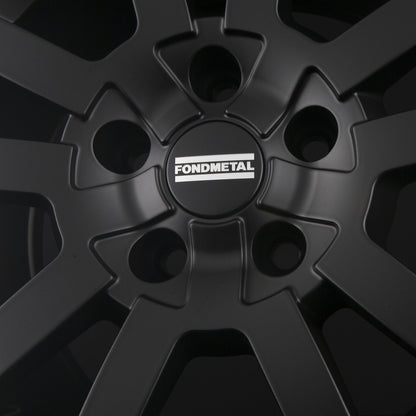 Fondmetal 7700-1 Matt Black Alufelge 7.5x18 Zoll ET44.45 LK 5x127 ML71.6 – Bild 4