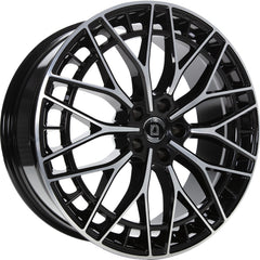 1000 Miglia Aero Power gloss black polished Alufelge 8x19 Zoll ET30 LK 5x112 ML66.5