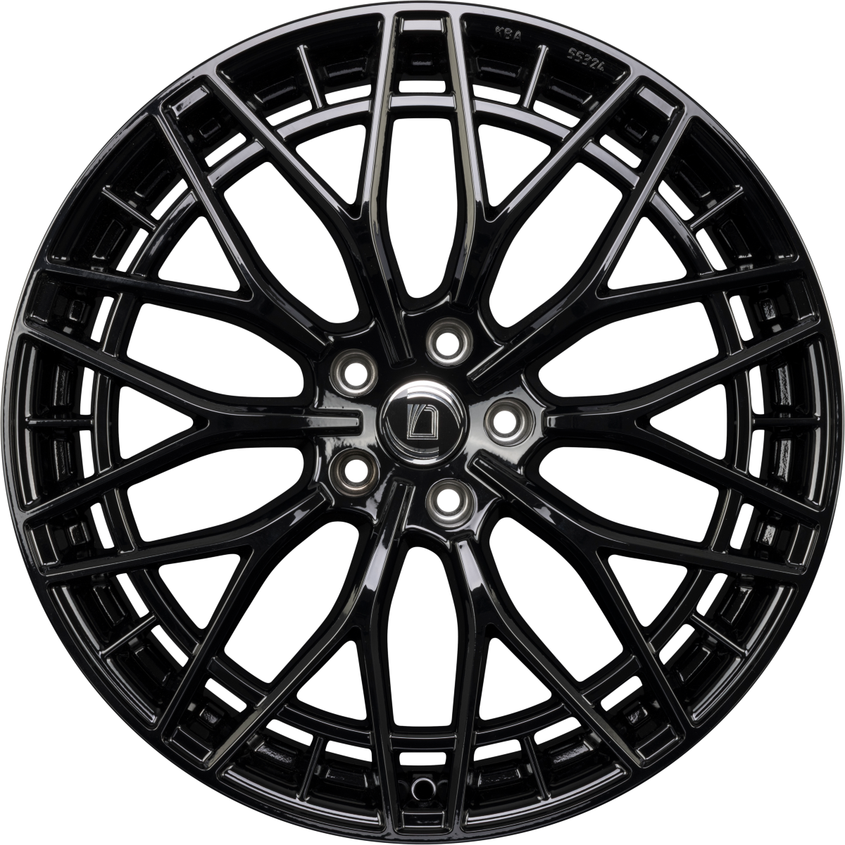1000 Miglia Aero Power gloss black Alufelge 8x19 Zoll ET45 LK 5x112 ML66.5 – Bild 3