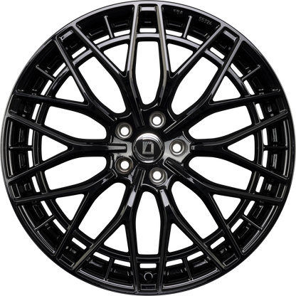 1000 Miglia Aero Power gloss black Alufelge 8x19 Zoll ET45 LK 5x112 ML66.5 – Bild 3