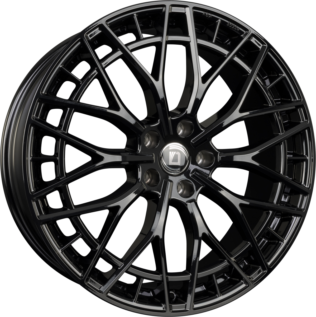 1000 Miglia Aero Power gloss black Alufelge 8x19 Zoll ET45 LK 5x112 ML66.5 – Bild 4