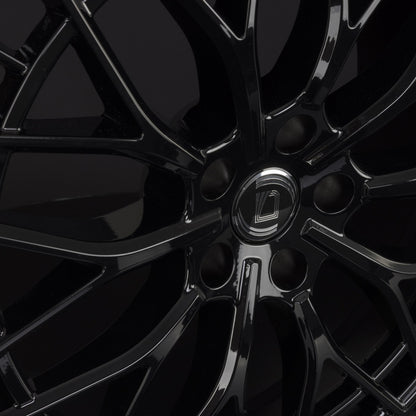 1000 Miglia Aero Power gloss black Alufelge 8x19 Zoll ET45 LK 5x112 ML66.5 – Bild 5