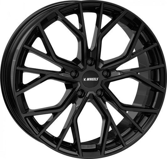 itWheels Tiara gloss black Alufelge 8x18 Zoll ET30 LK 5x112 ML66.5