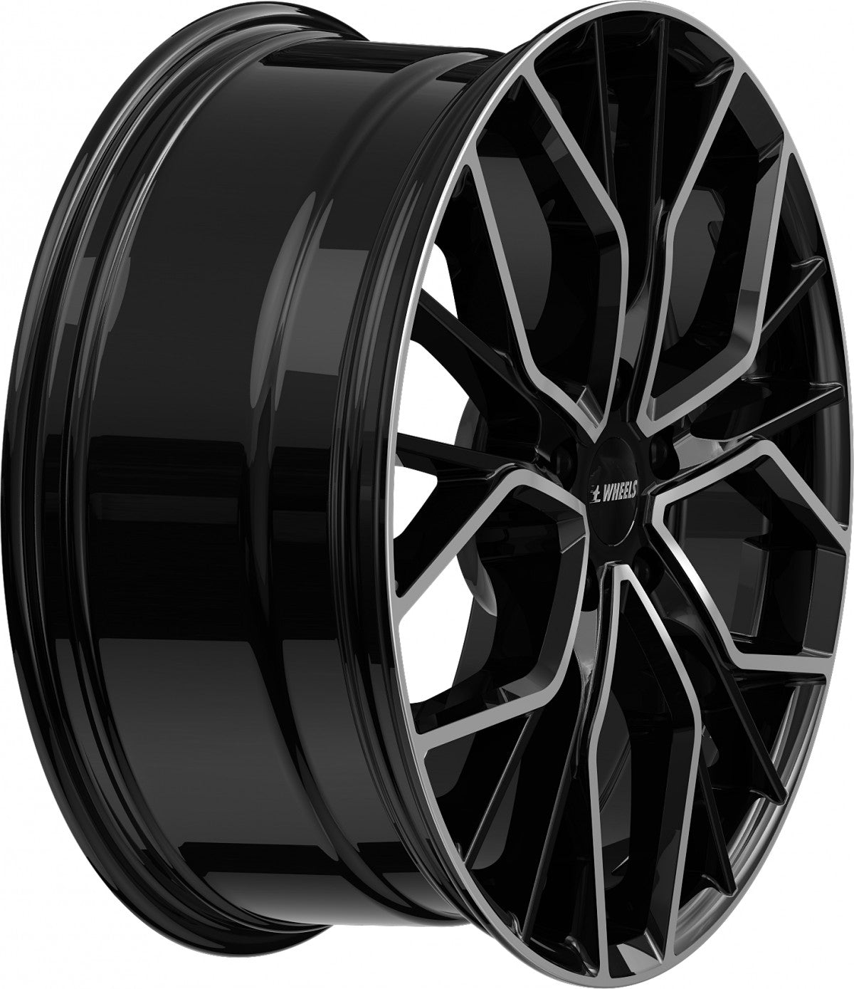 itWheels Tiara gloss black polished Alufelge 8x18 Zoll ET30 LK 5x112 ML66.5 – Bild 5