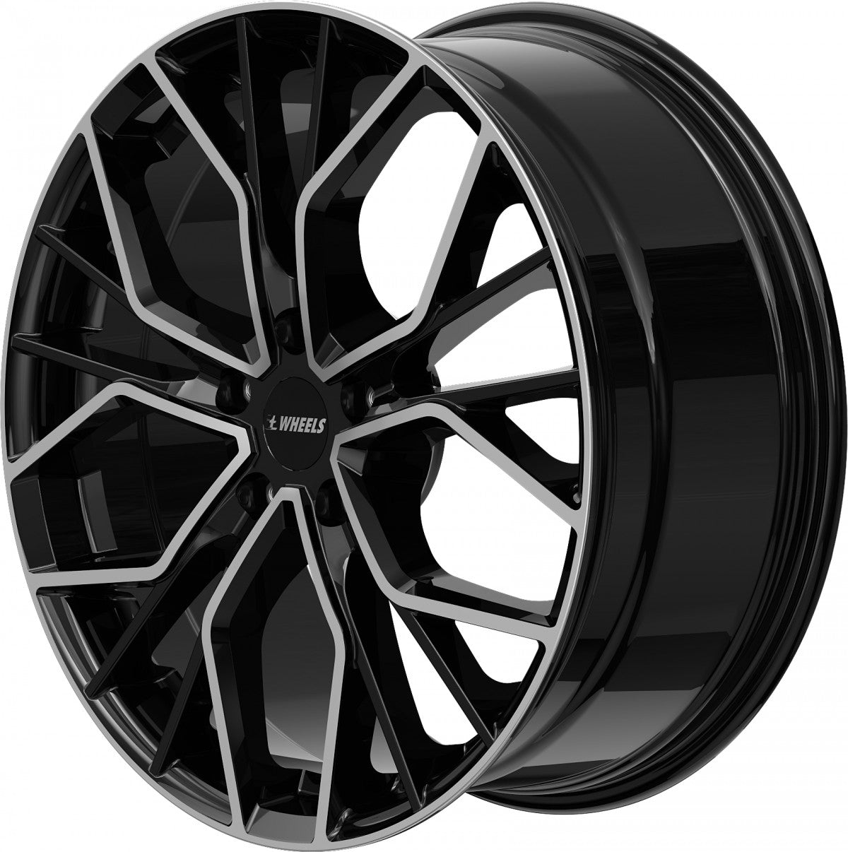 itWheels Tiara gloss black polished Alufelge 8x18 Zoll ET30 LK 5x112 ML66.5 – Bild 9