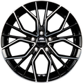 itWheels Tiara Glanzschwarz Poliert Alufelge 8x19 Zoll ET30 LK 5x112 ML66.6