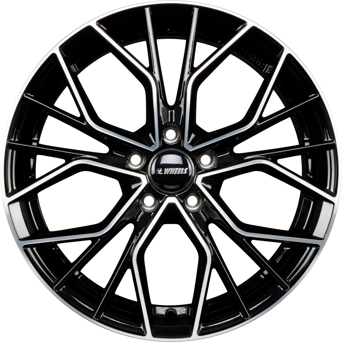 itWheels Tiara Glanzschwarz Poliert Alufelge 8x19 Zoll ET30 LK 5x112 ML66.6