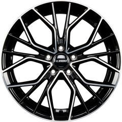 itWheels Tiara Glanzschwarz Poliert Alufelge 8x19 Zoll ET30 LK 5x112 ML66.6