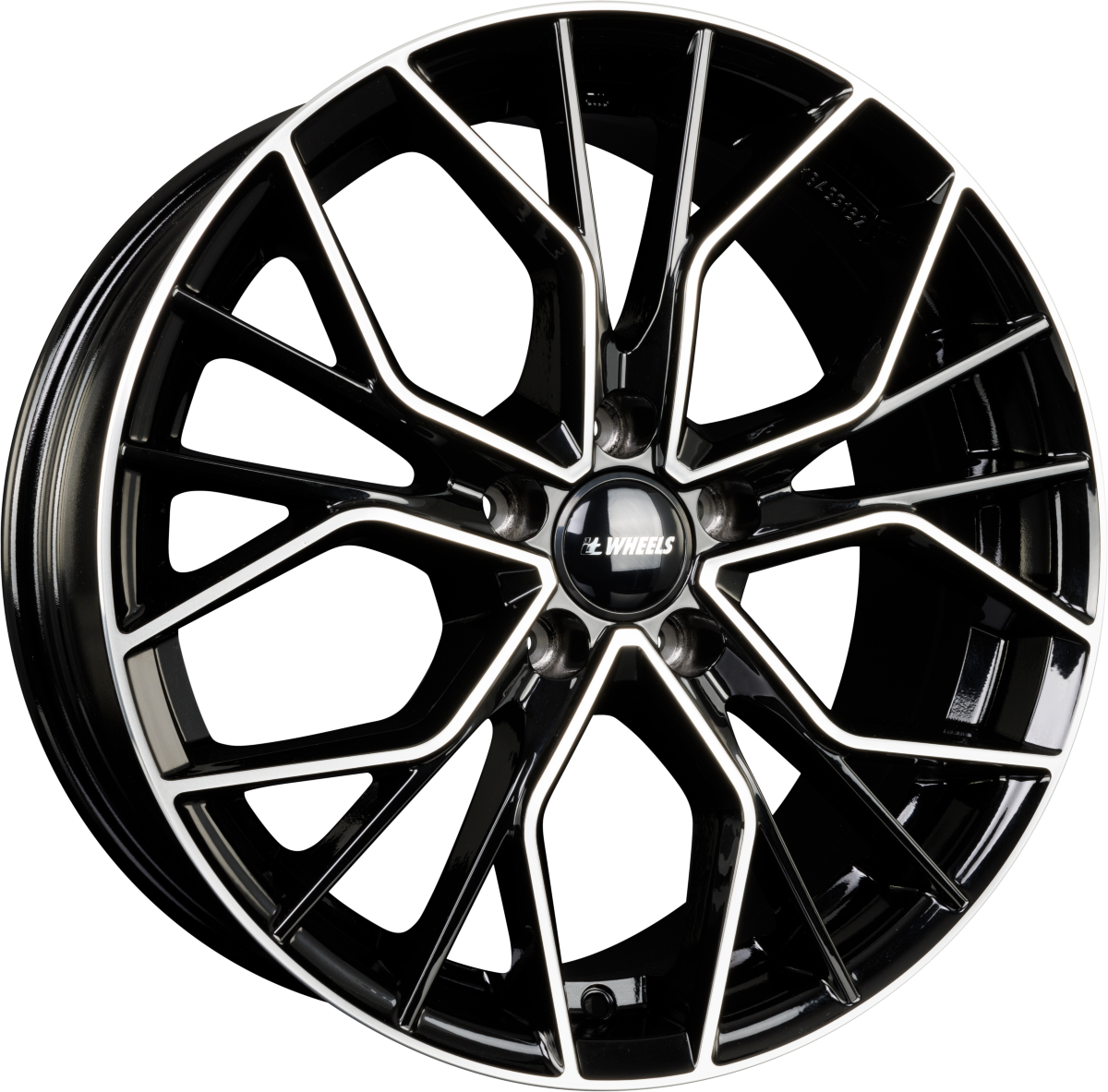 itWheels Tiara Glanzschwarz Poliert Alufelge 8x19 Zoll ET30 LK 5x112 ML66.6 – Bild 2