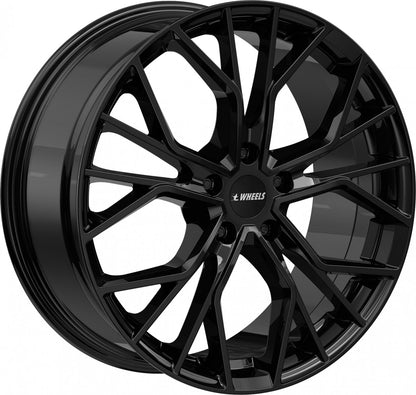 itWheels Tiara gloss black Alufelge 8.5x20 Zoll ET45 LK 5x112 ML66.5 – Bild 3