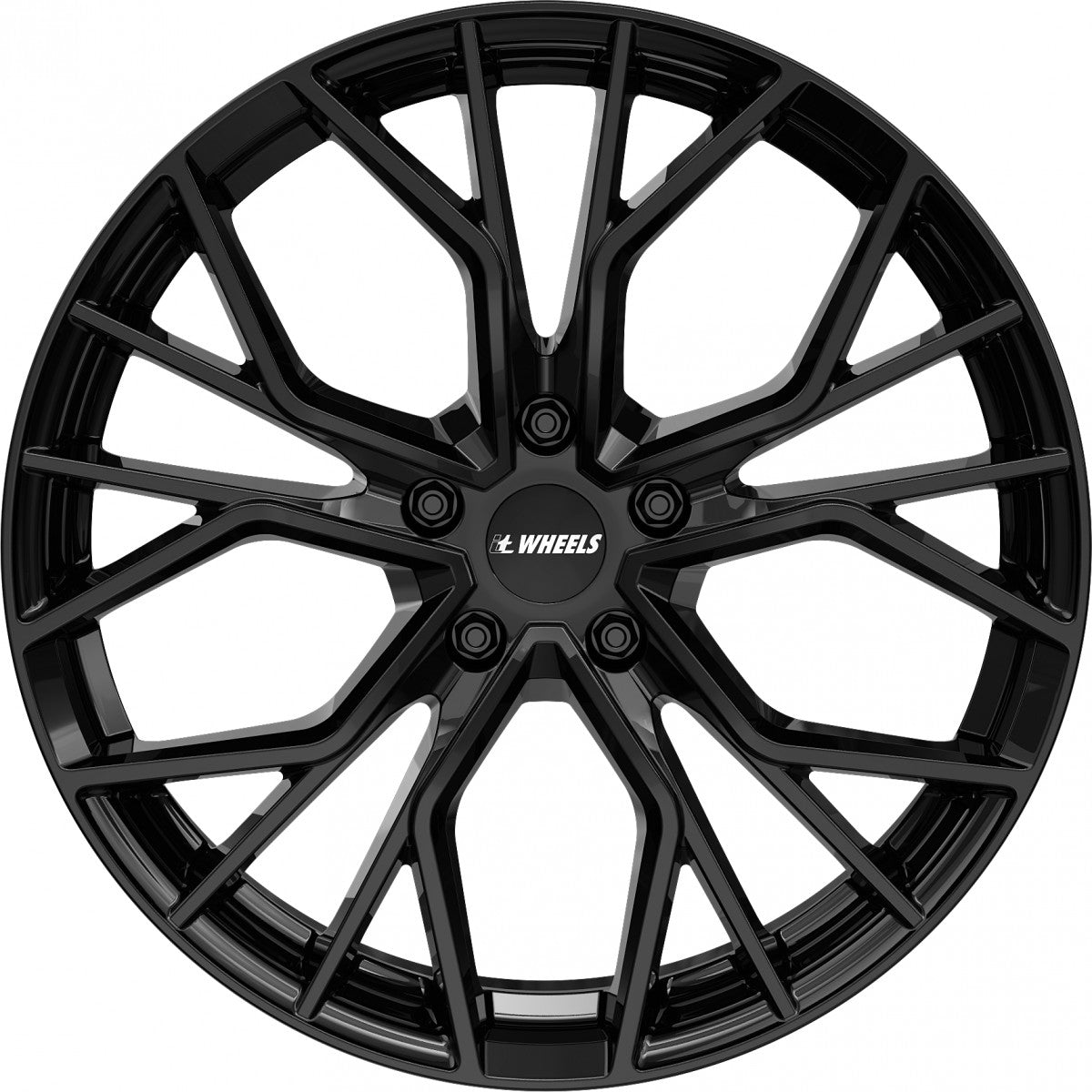 itWheels Tiara gloss black Alufelge 8.5x20 Zoll ET45 LK 5x108 ML73.1 – Bild 2