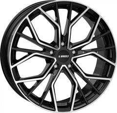 itWheels Tiara gloss black polished Alufelge 8.5x20 Zoll ET45 LK 5x108 ML73.1