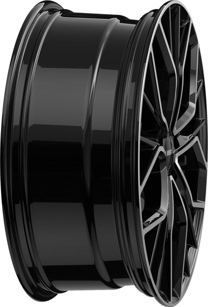 itWheels Tiara gloss black polished Alufelge 8.5x20 Zoll ET45 LK 5x108 ML73.1 – Bild 6