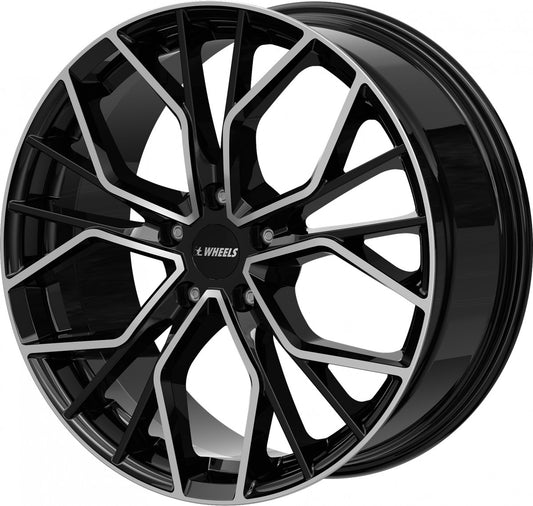 itWheels Tiara gloss black polished Alufelge 8.5x20 Zoll ET40 LK 5x114.3 ML73.1 – Bild 8