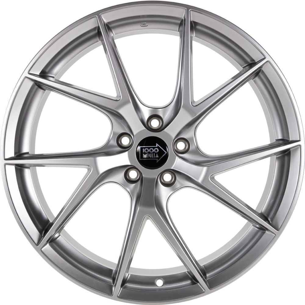 1000 Miglia MM1012 silver 9x21 ET40 - LK5/112 ML66.5