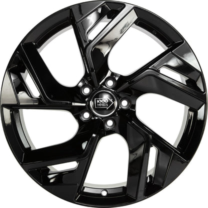 1000 Miglia MM1031 gloss black 7.5x18 ET45 - LK5/108 ML73.1