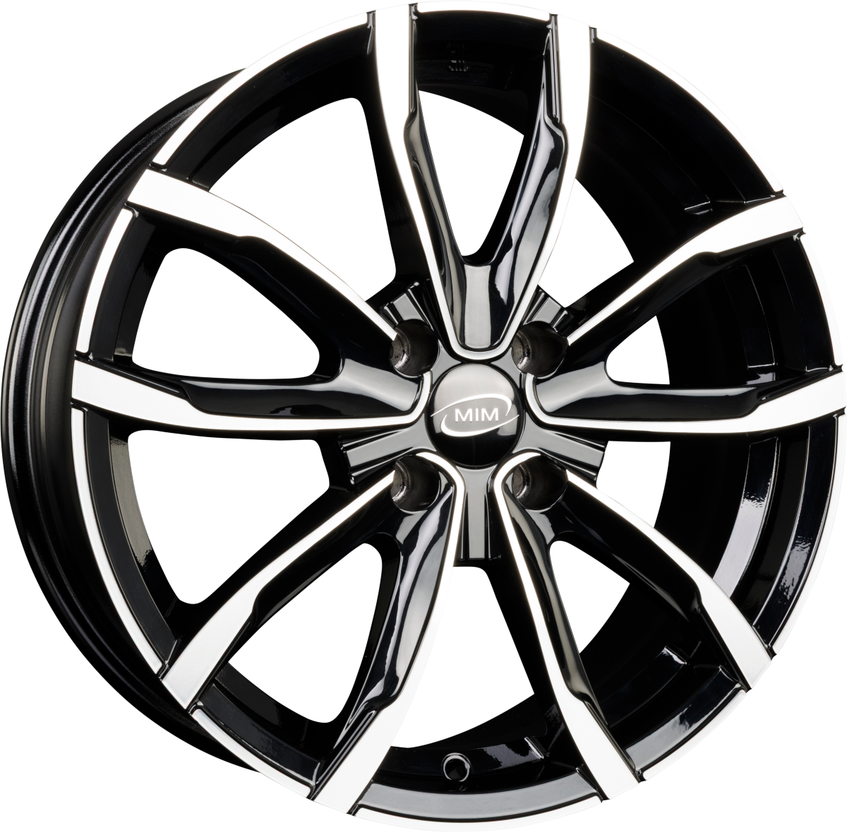 MIM EVO001 Black Mirror Alufelge 7x17 Zoll ET35 LK 4x98 ML58.1 – Bild 2
