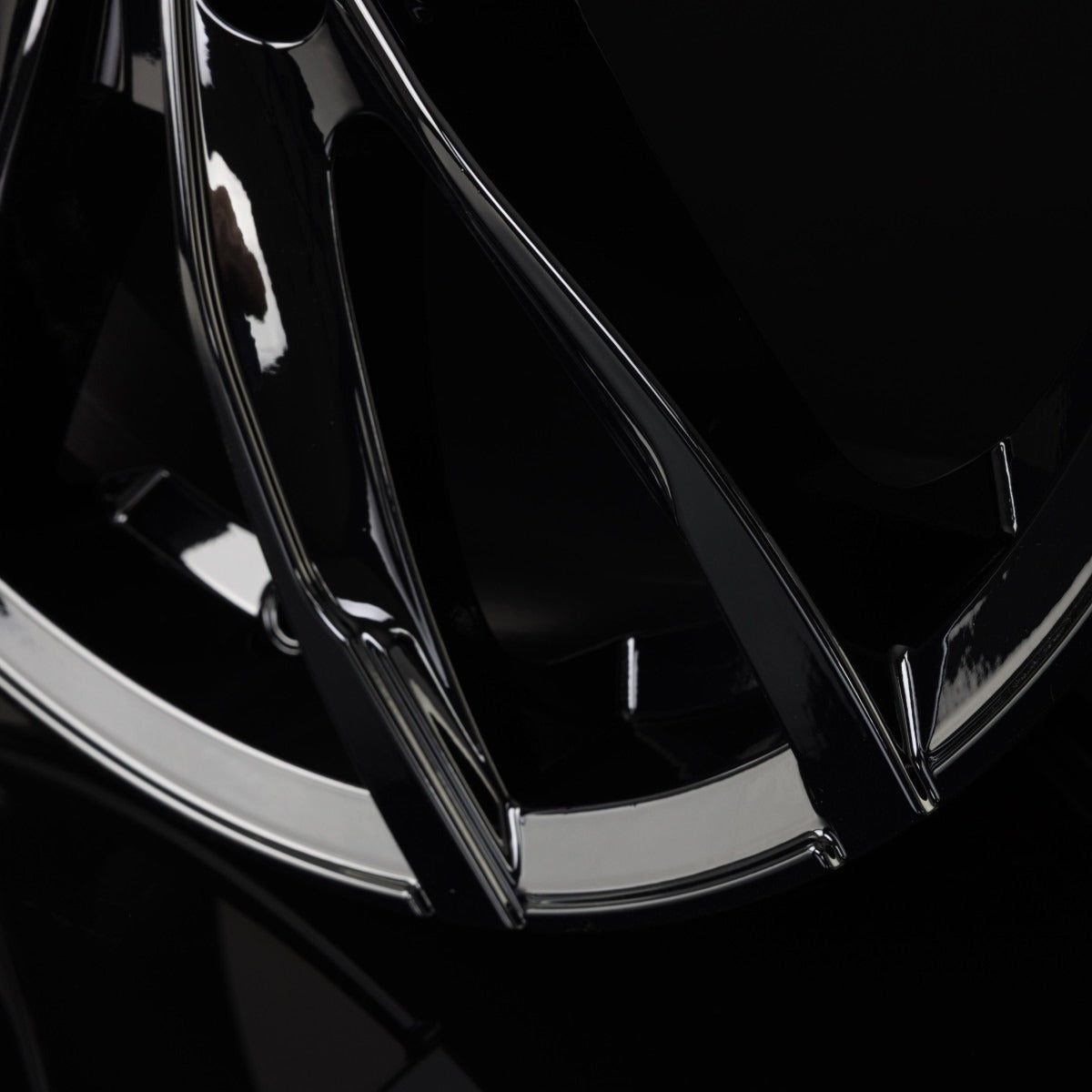 MIM EVO001 Black Glossy Alufelge 6.5x16 Zoll ET35 LK 5x112 ML66.6 – Bild 4