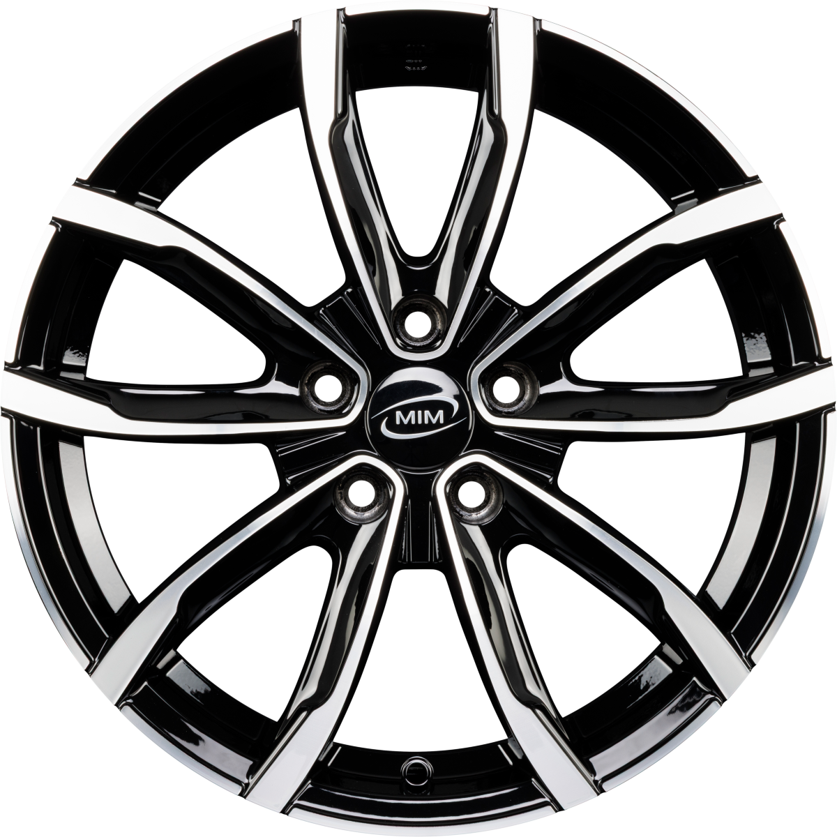 MIM EVO001 Black Mirror Alufelge 6.5x16 Zoll ET35 LK 5x112 ML66.6