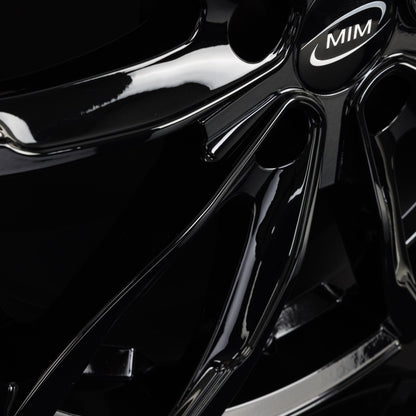 MIM EVO001 Black Glossy Alufelge 6.5x16 Zoll ET35 LK 5x105 ML56.6 – Bild 5