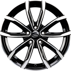 MIM EVO001 Black Mirror Alufelge 6.5x16 Zoll ET35 LK 5x110 ML65.1