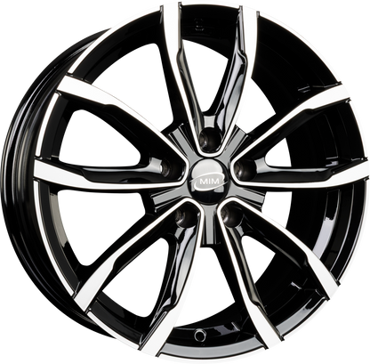 MIM EVO001 Black Mirror Alufelge 6.5x16 Zoll ET35 LK 5x110 ML65.1 – Bild 2